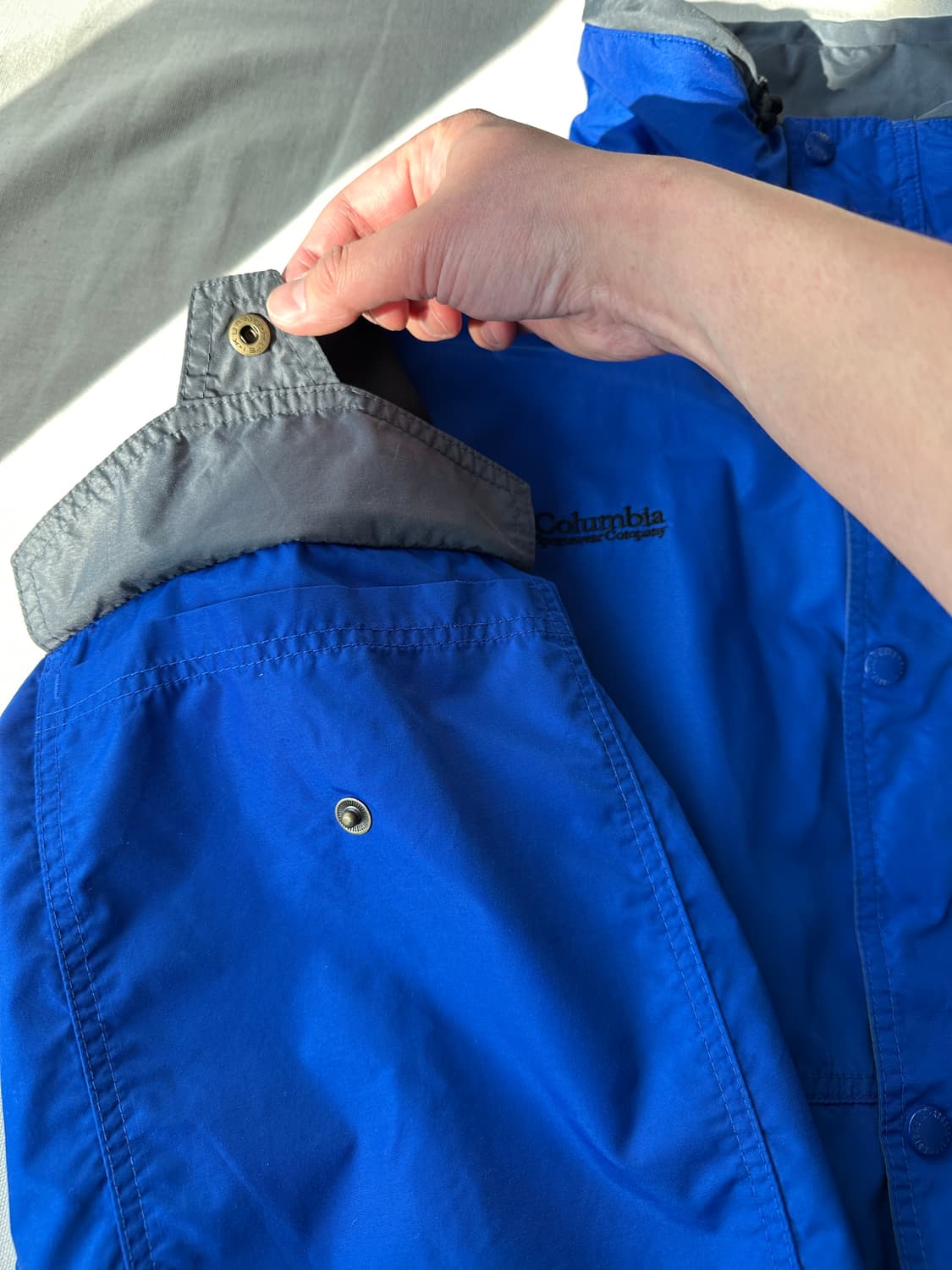 90s 컬럼비아 Skidaddle 윈드브레이커 XL 바람막이 상품이미지7