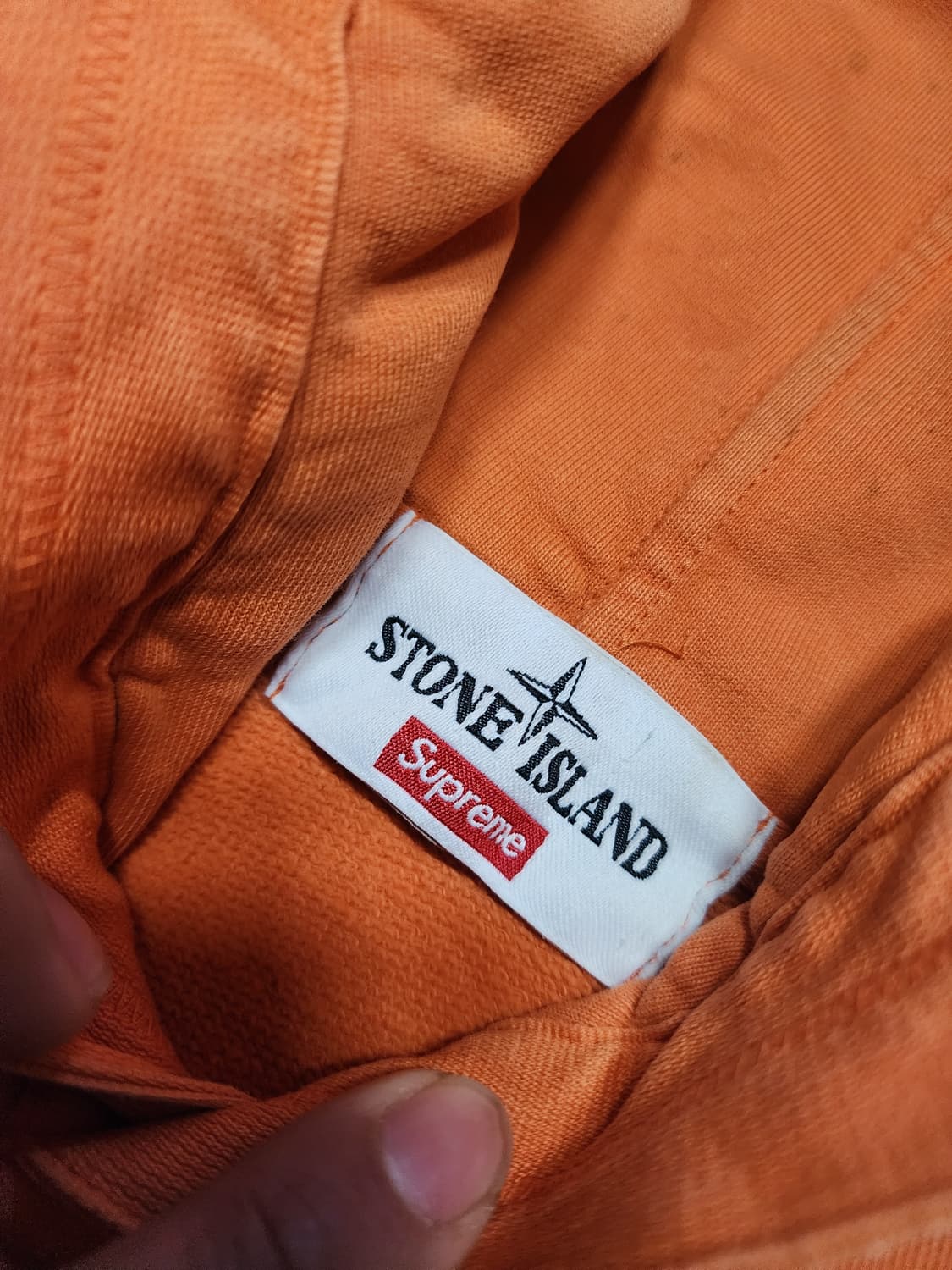 슈프림  x 스톤아일랜드 후드티 XL 상품이미지3