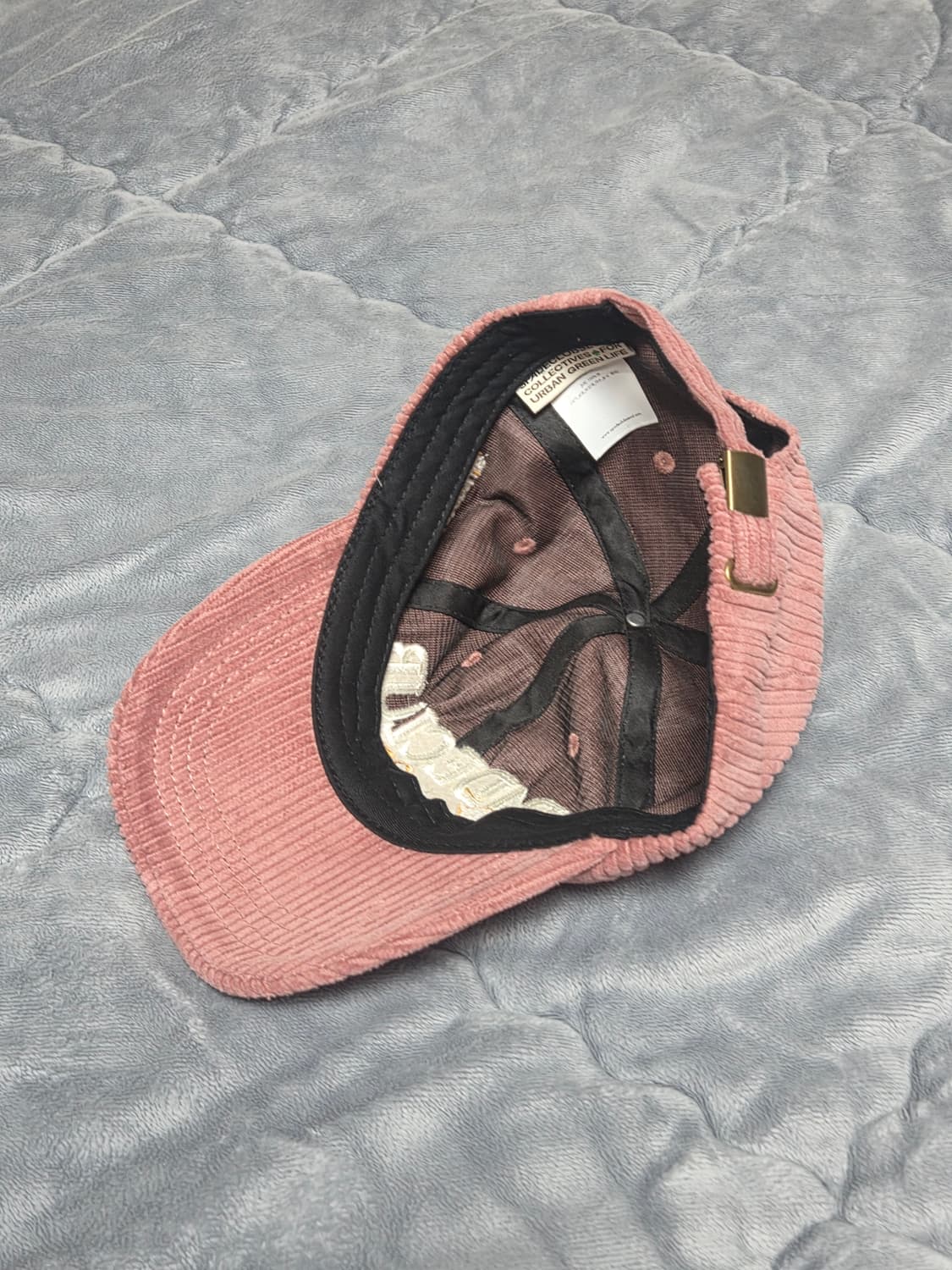 [F] 스페이드클럽서울 코듀로이 볼캡 핑크 상품이미지3
