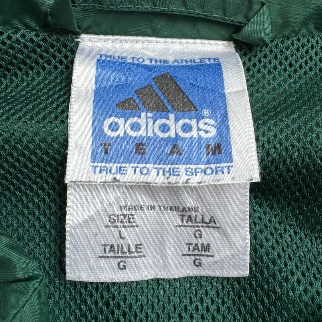 아디다스 90s 올드스쿨 바람막이 자켓 그린 상품이미지5