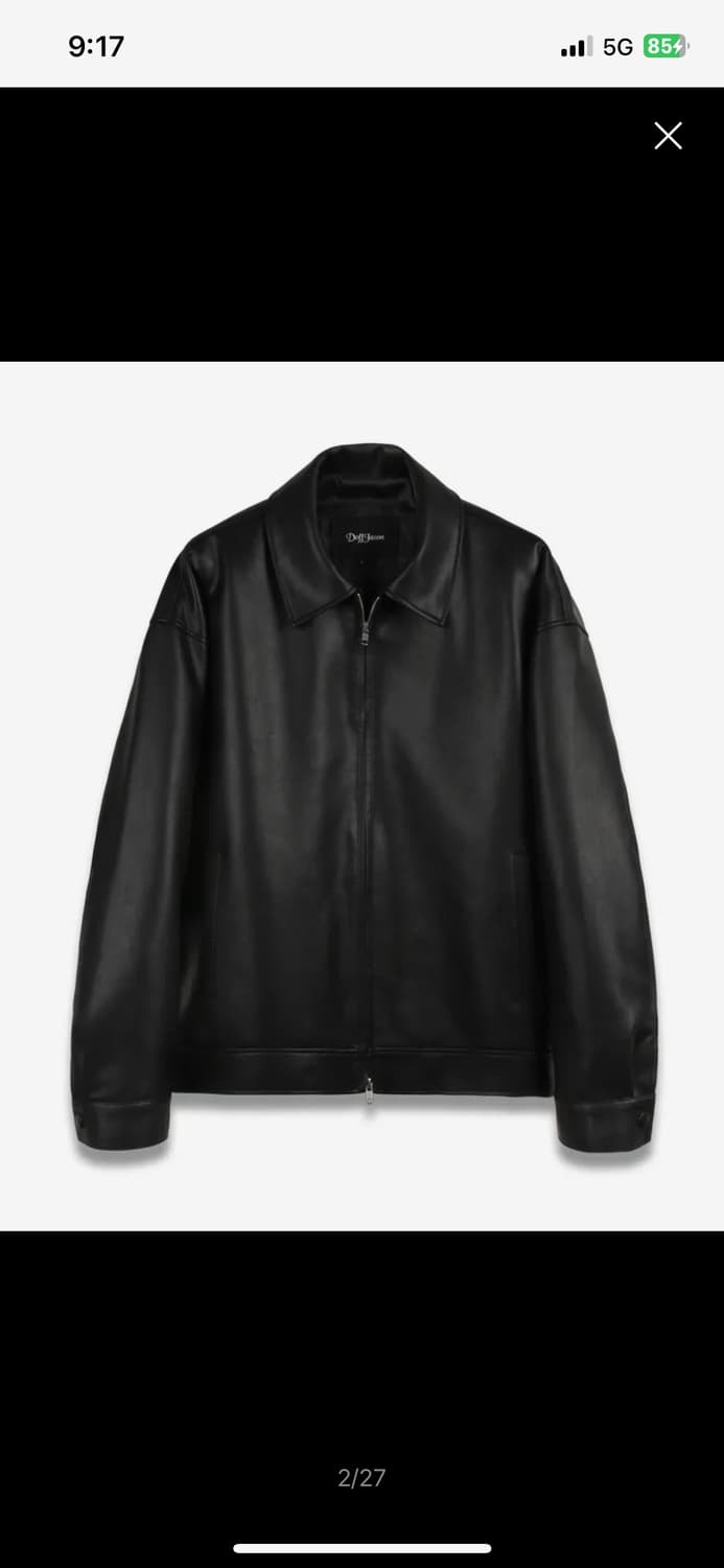 도프제이슨 레더자켓 XL 상품이미지1