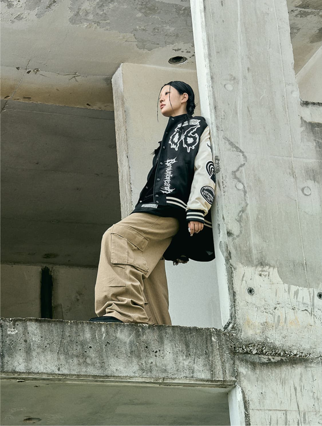 브라운브레스 카고 팬츠 바지 베이지 L 상품이미지3