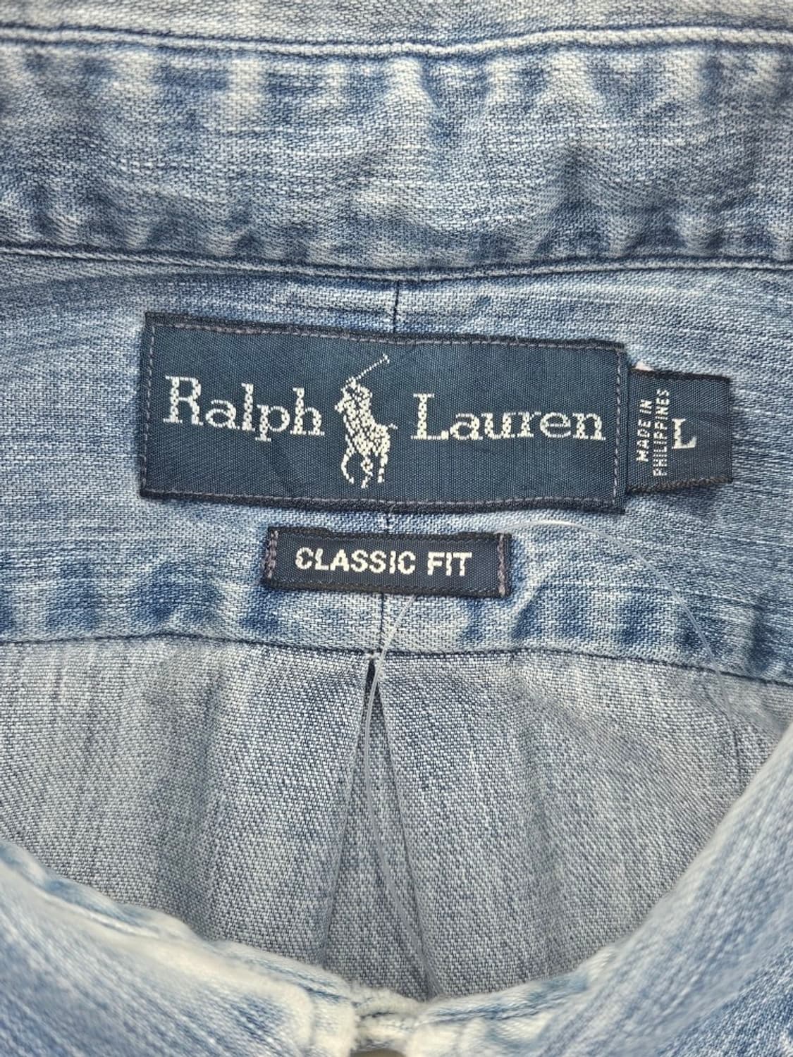 폴로랄프로렌 클래식 핏 데님 셔츠 ( L ) / 11463 상품이미지8