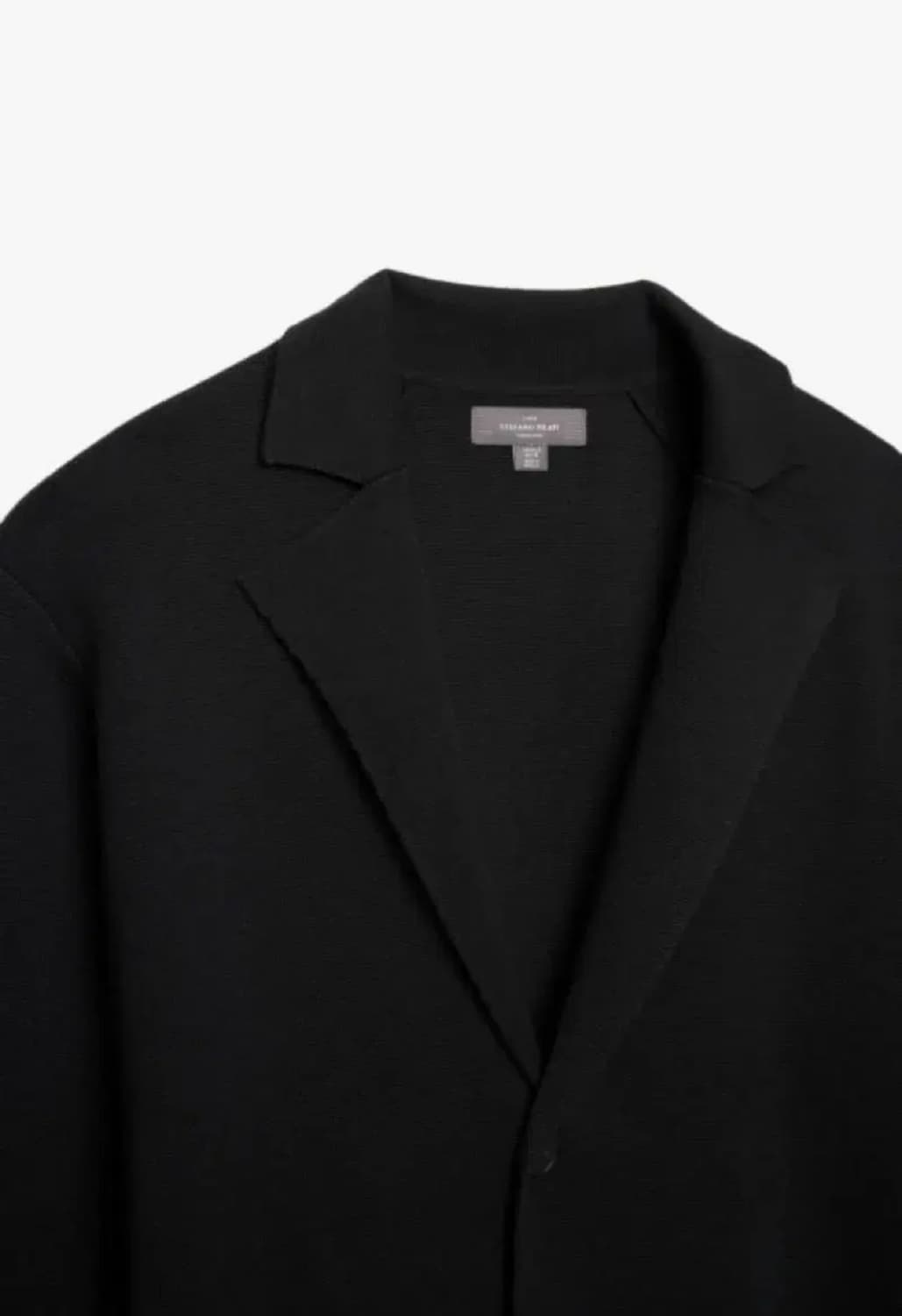 자라 x 스테파노 필라티 니트 울코트 블랙 상품이미지3