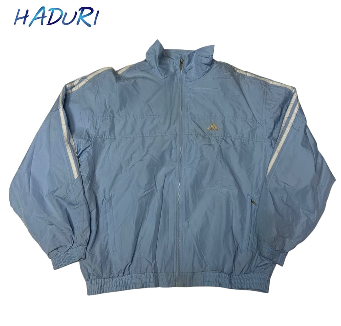 아디다스 00s 퍼포먼스로고 스카이블루바람막이 110 상품이미지1