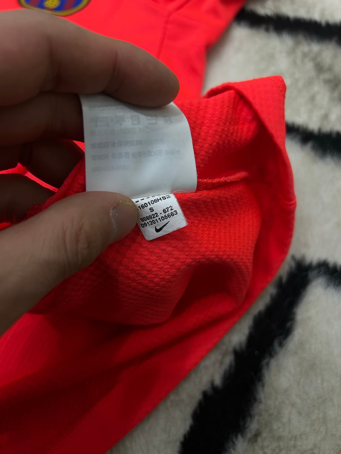 [S]나이키 16-17 바르셀로나 드릴탑 상품이미지8