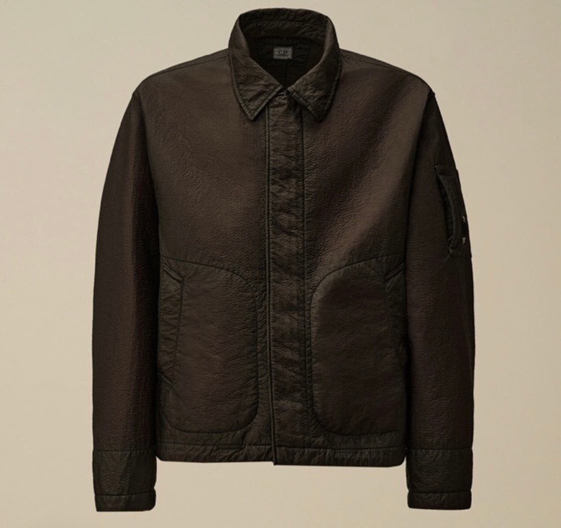 CP컴퍼니 펠트로 바이 필름 숏 자켓 블랙 판매합니다 상품이미지1