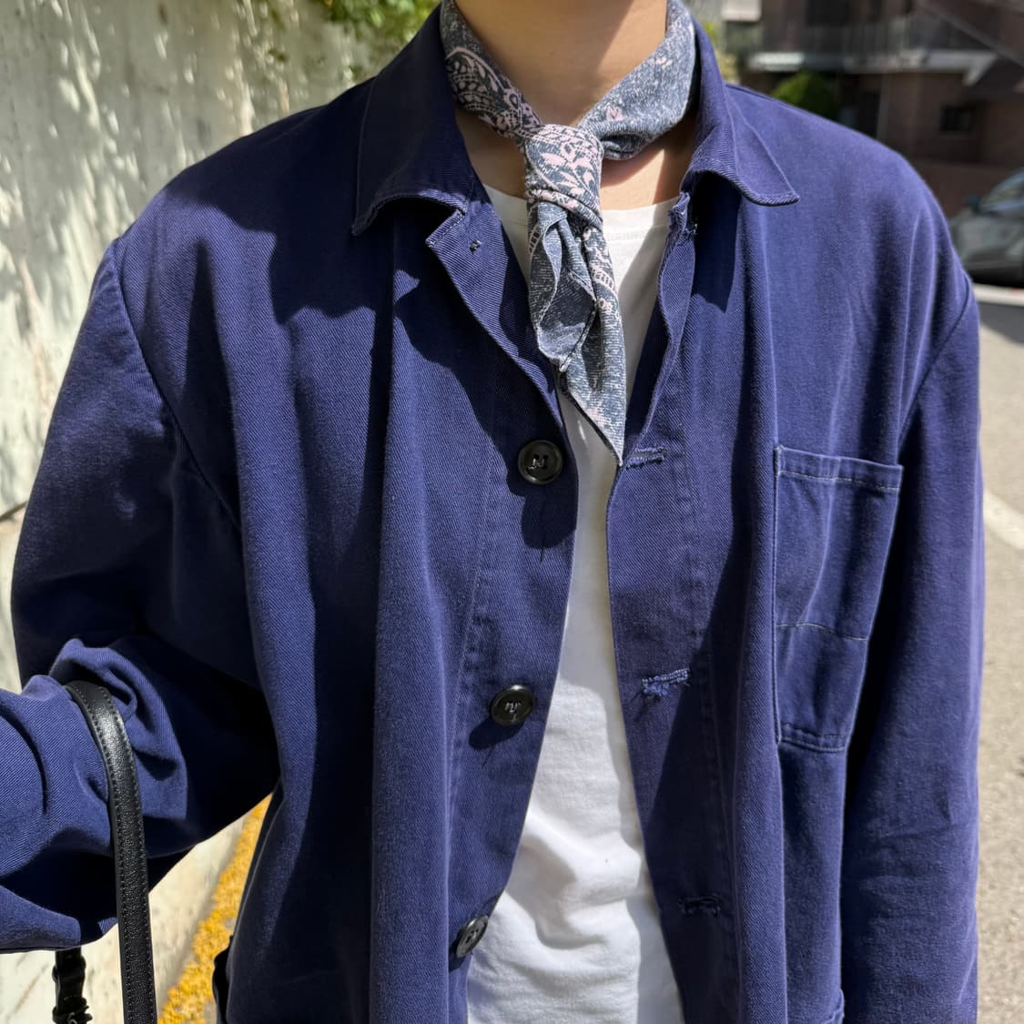 80s 네이비 반다나 상품이미지5