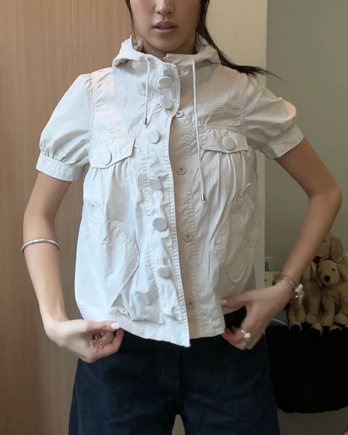 Barbie 벌룬 반팔 후드 상품이미지2