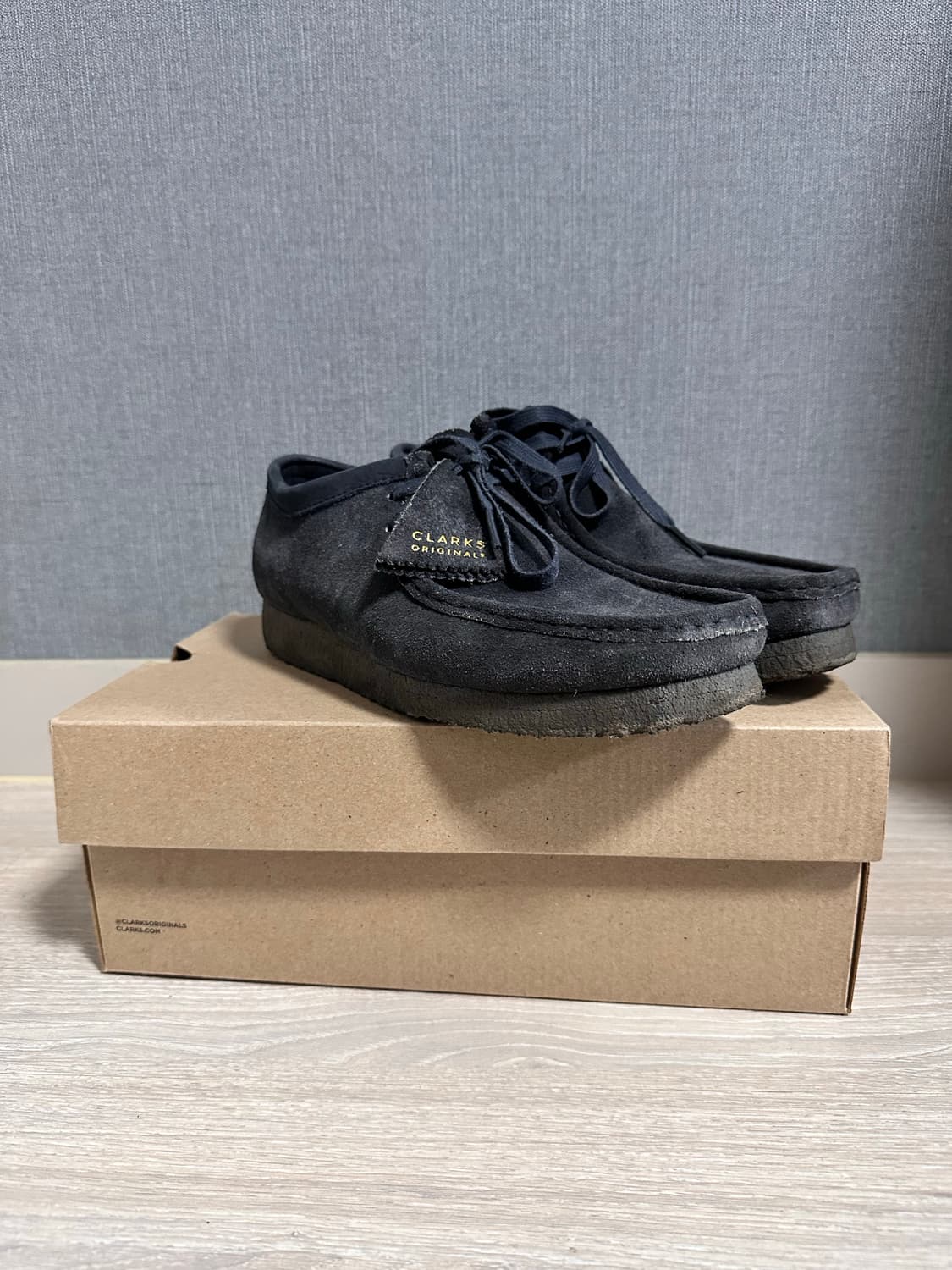 클락스 왈라비 헤어리 스웨이드 UK7(260) 상품이미지1