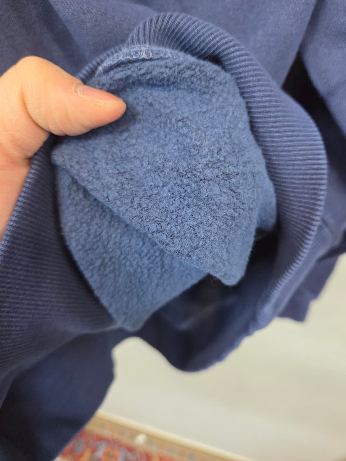 디스이즈네버댓 로고 엠브로이드 약기모 맨투맨 m 상품이미지5