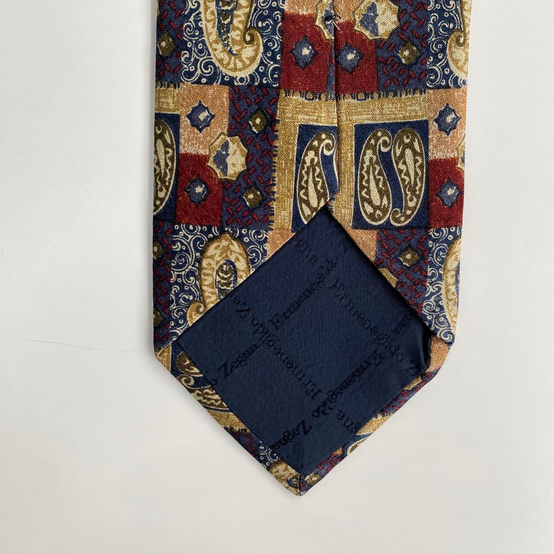 에르메네질도제냐 페이즐리 정품 명품 넥타이 상품이미지7