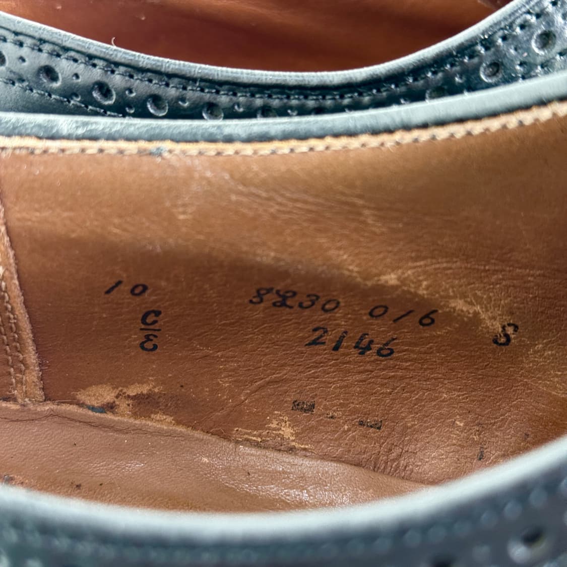 [10E] 알든 2146 블랙 코도반 메달리온 캡토 더비 상품이미지10