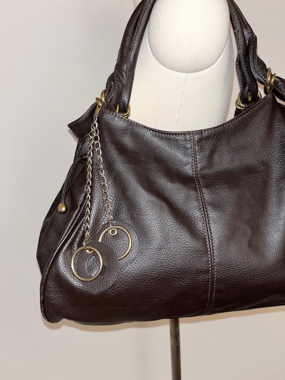 Japan vintage Brown Shoulder bag 상품이미지3