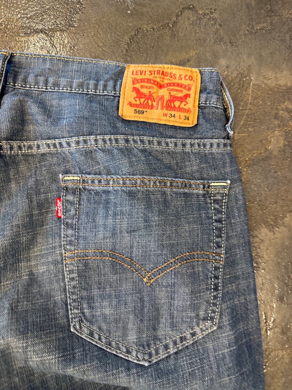 Levis 리바이스 569 W34 L32 상품이미지4