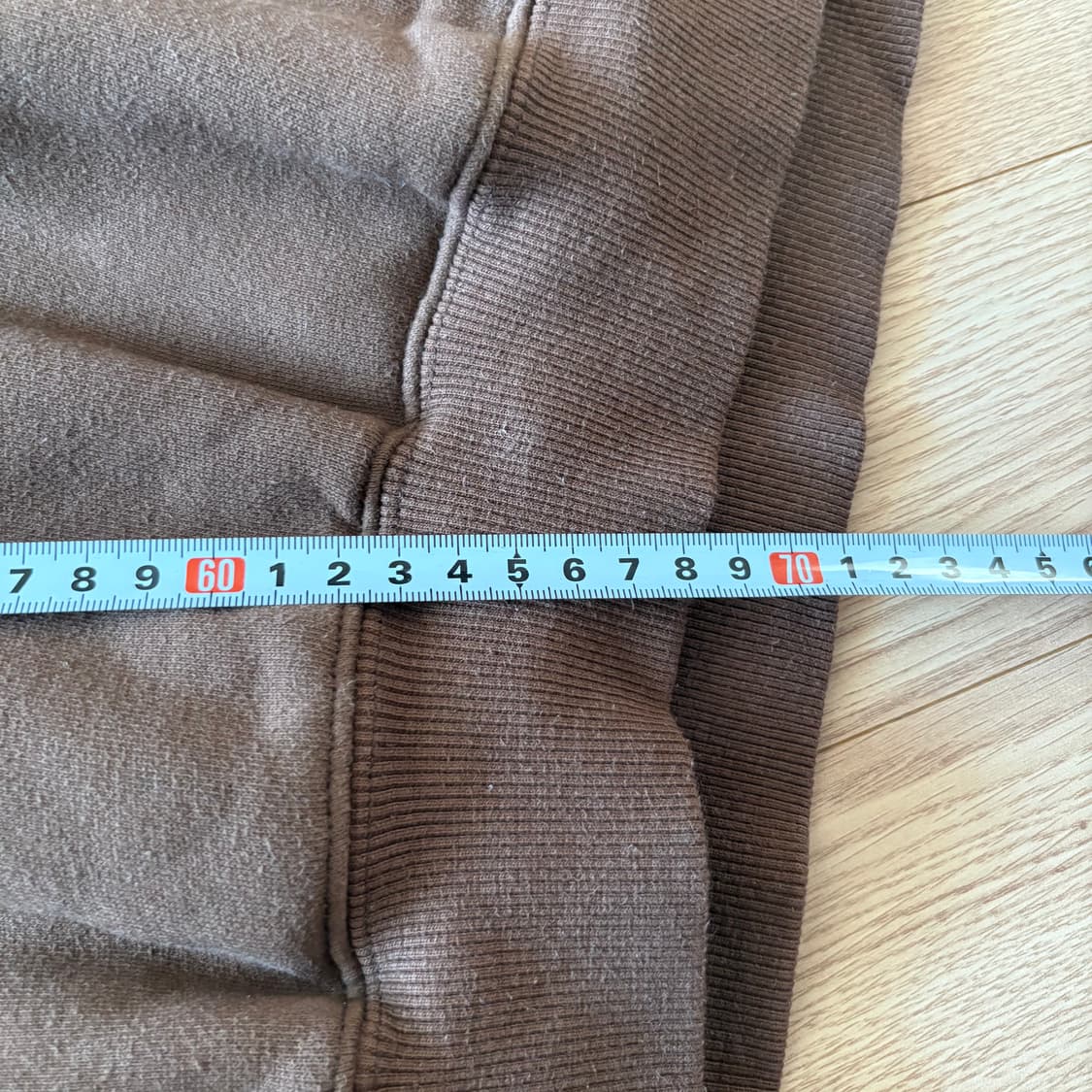 언더베이스 브라운 프린팅 후드티 M 상품이미지10