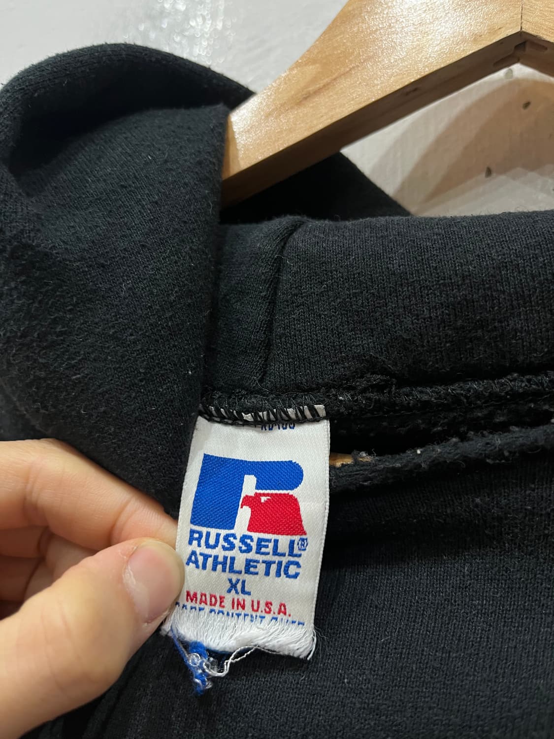 80~90s 러셀 빈티지 후드티 Made in USA 상품이미지3