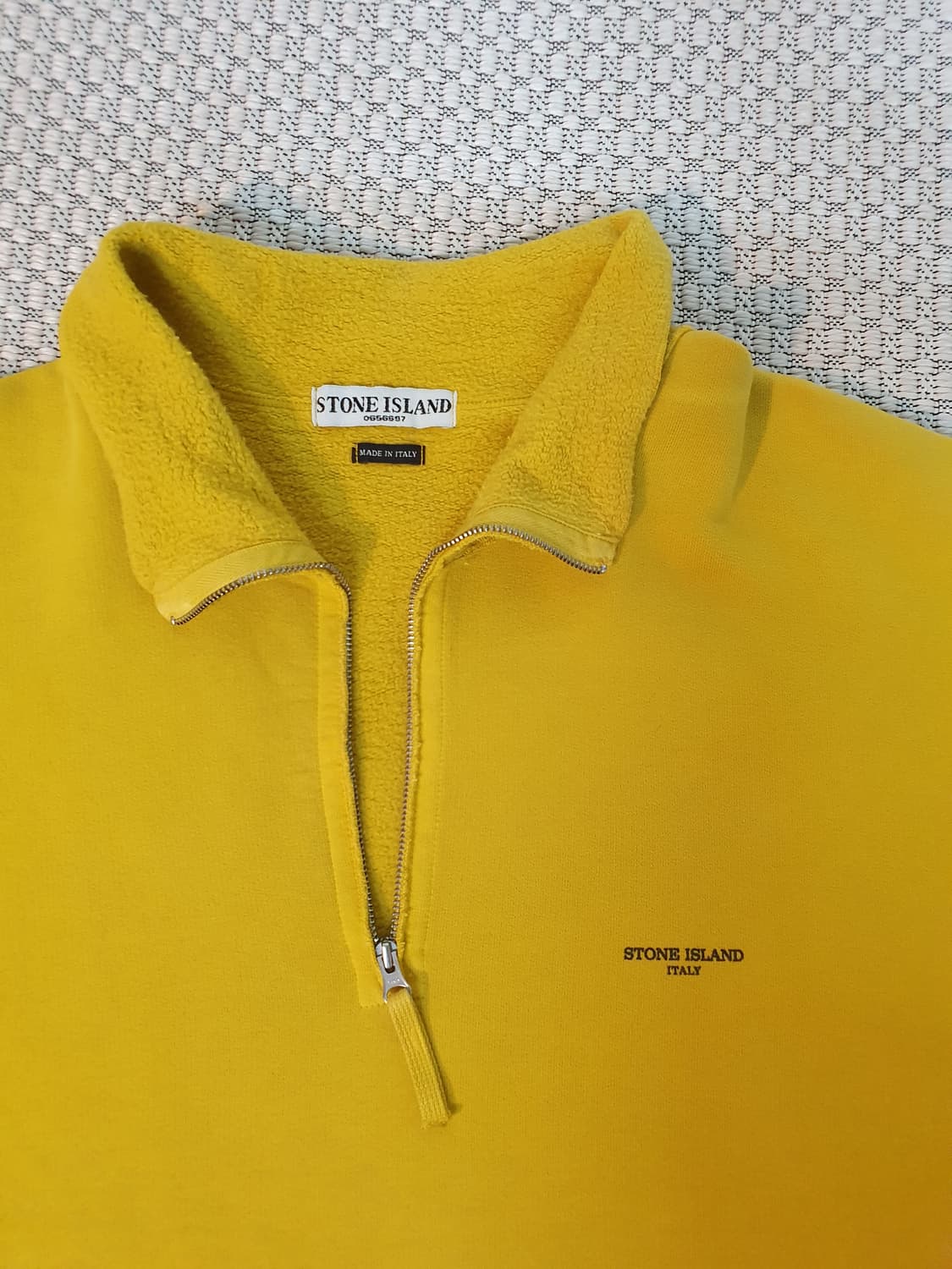 2005 Yellow Quarter Zip Fleece (XL) 상품이미지1