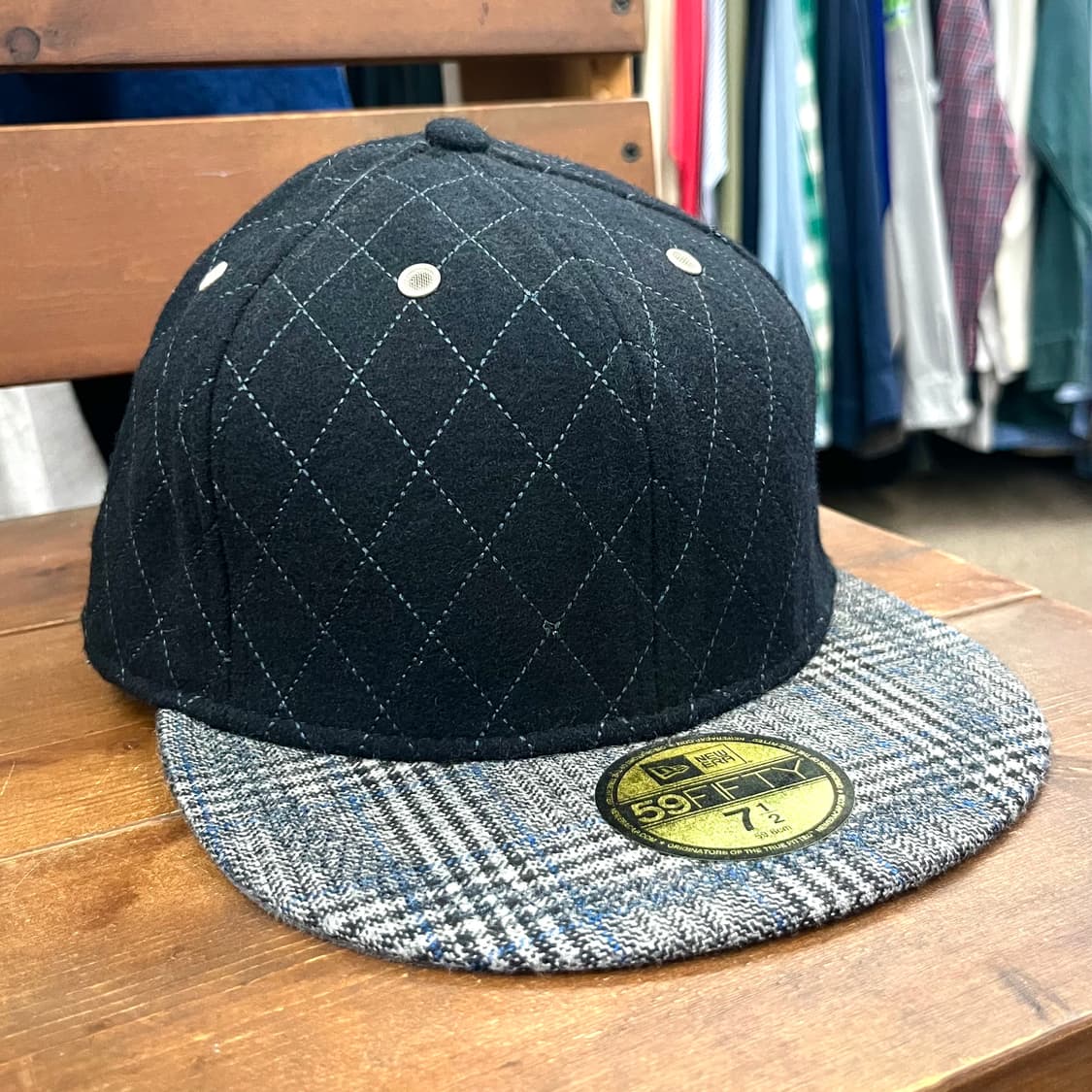 뉴에라 울 퀼팅 체크 캡 59FIFTY 상품이미지2