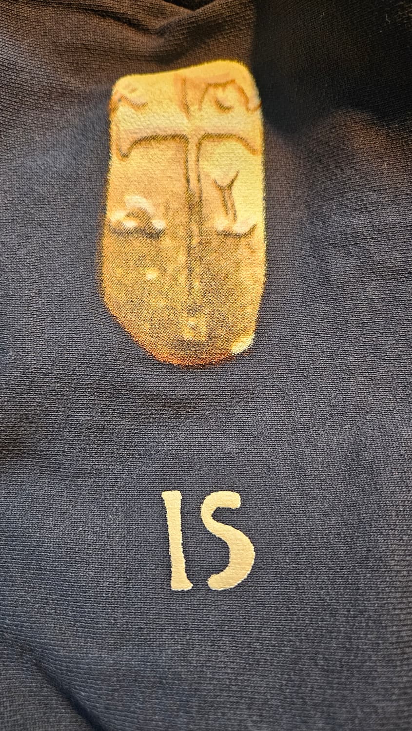 Yeezy(칸예웨스트) Jesus is King 모크넥 네이비 맨투맨 상품이미지3