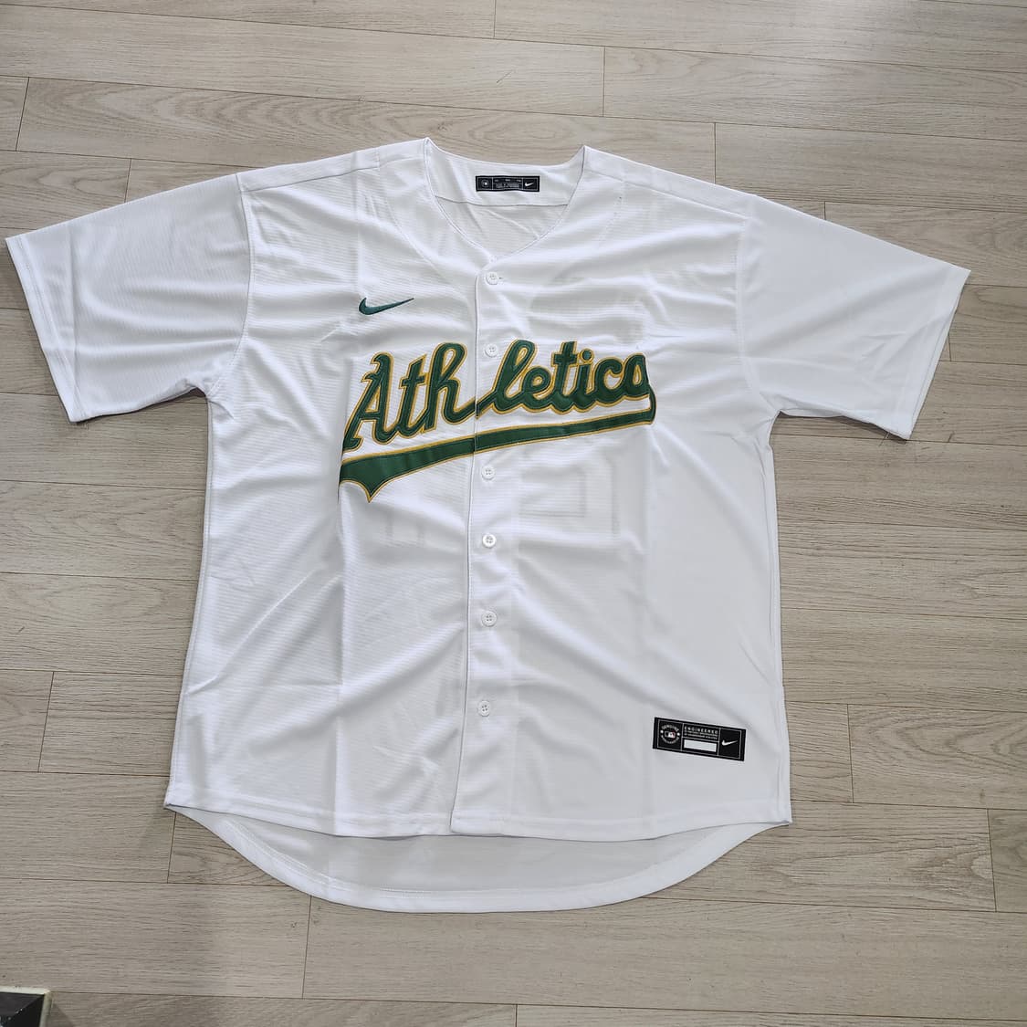 나이키 MLB 오클랜드 에슬레틱 핸더슨 유니폼 상품이미지1