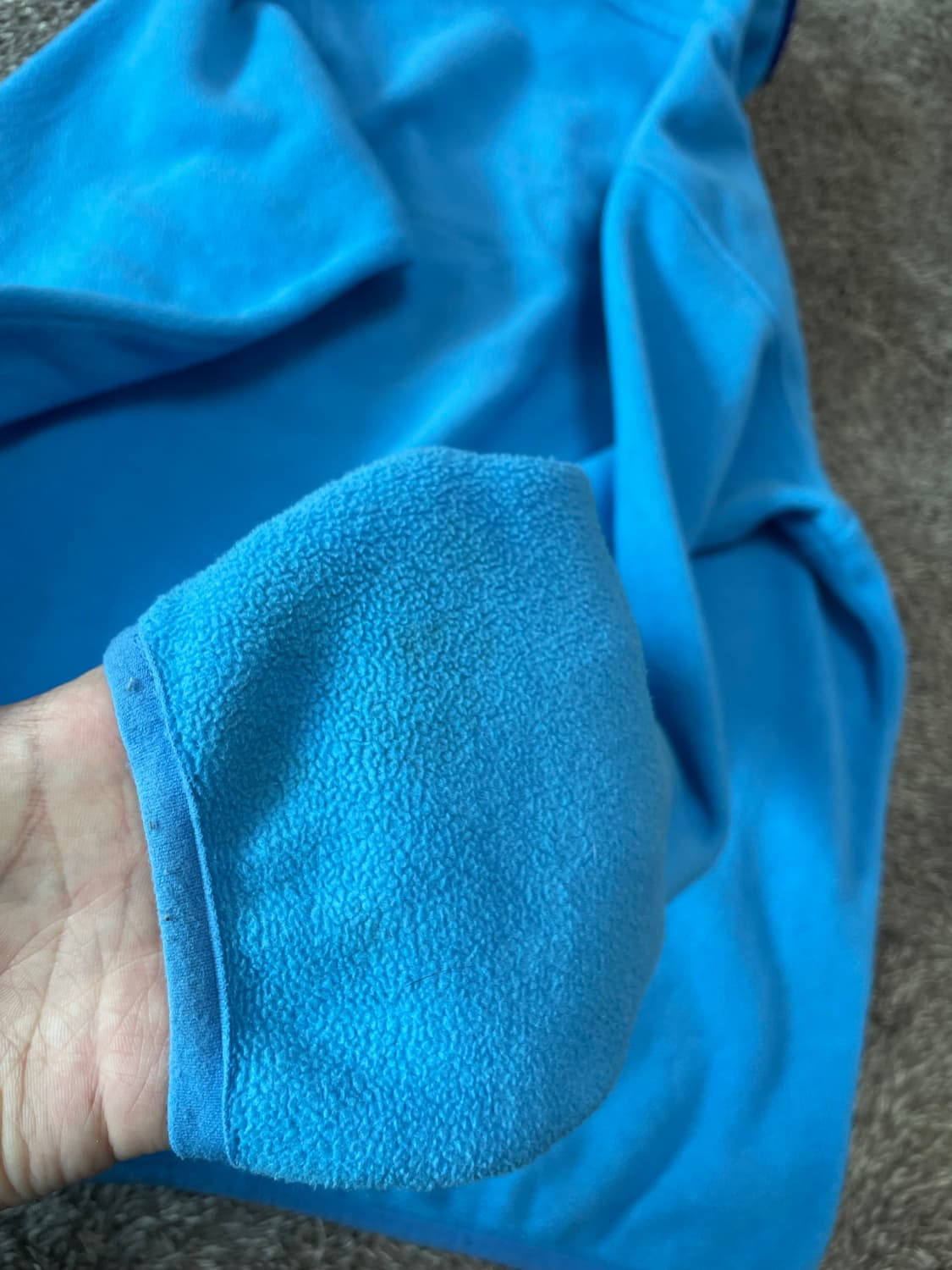 Patagonia synchilla 빈티지 신칠라 블루 상품이미지5