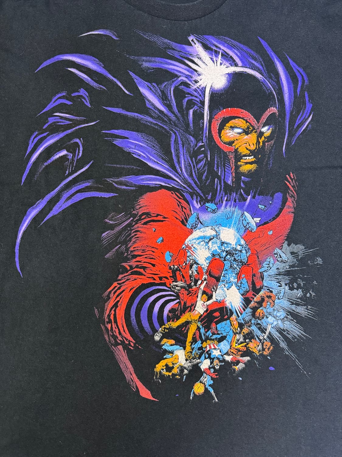 빈티지 00s 마블 매그니토 MARVEL MAGNETO 티셔츠 XL 상품이미지2