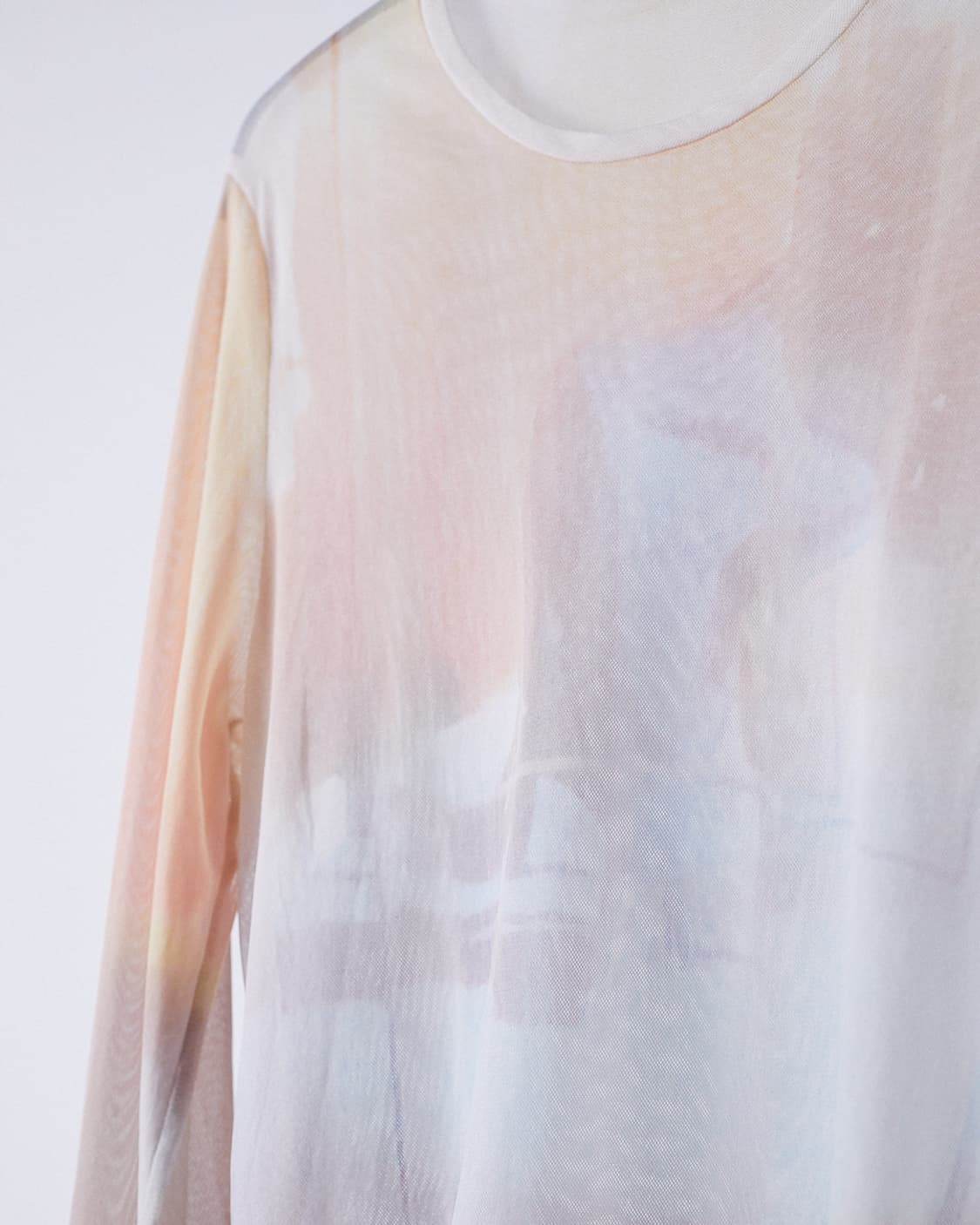 Organza Long Sleeve T-Shirt 상품이미지5