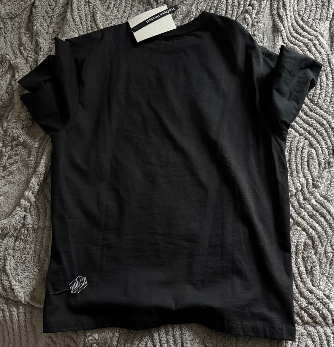 오픈 Yy 블랙 래빗 티셔츠 블랙 상품이미지3