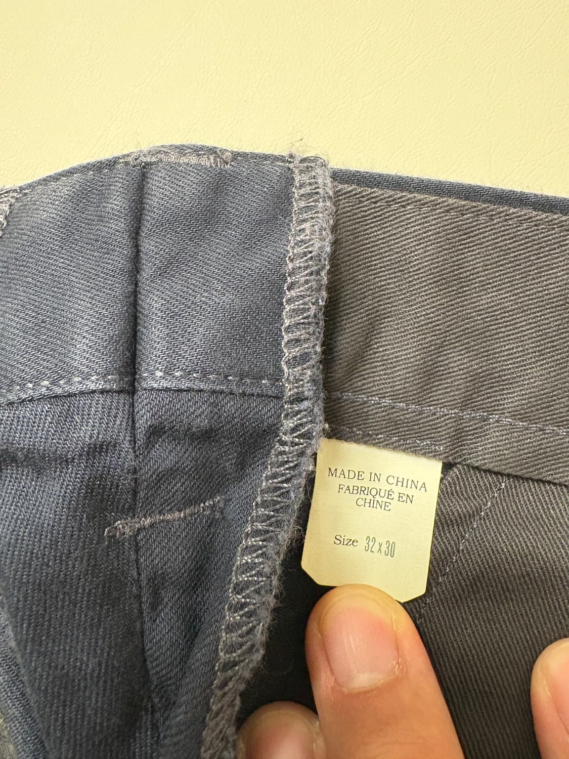 [32x30] 더블알엘 rrl 네이비 치노 팬츠 상품이미지5