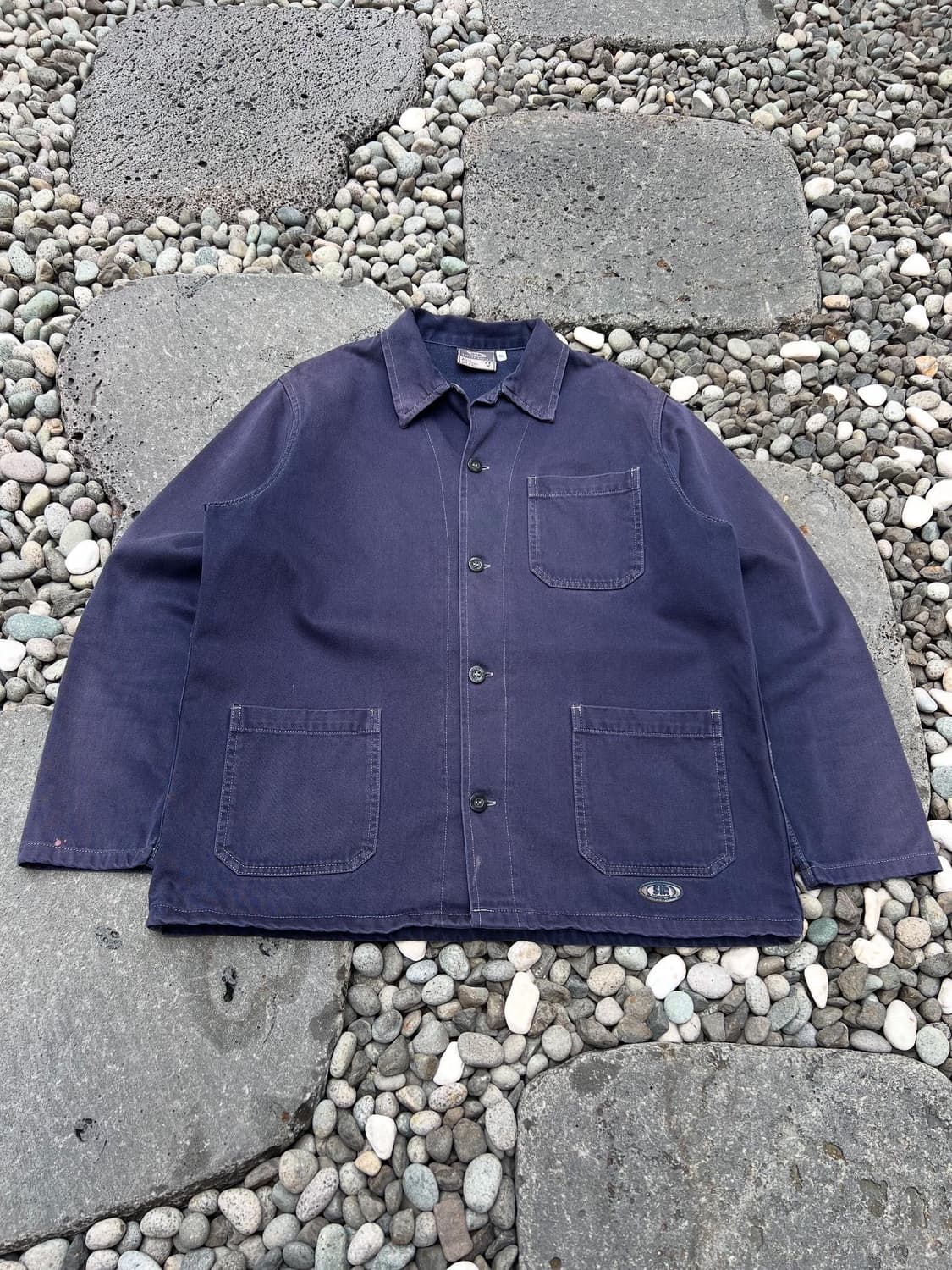 FADED NAVY VINTAGE MOLESKIN 몰스킨프렌치워크자켓 상품이미지1