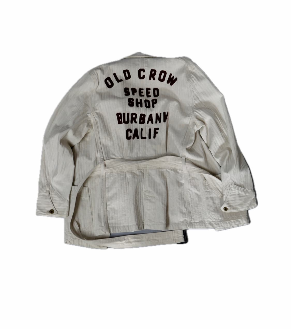 글래드핸드 올드크로우 스피드 샵 코트 (헤링본 데님 원단) 상품이미지8