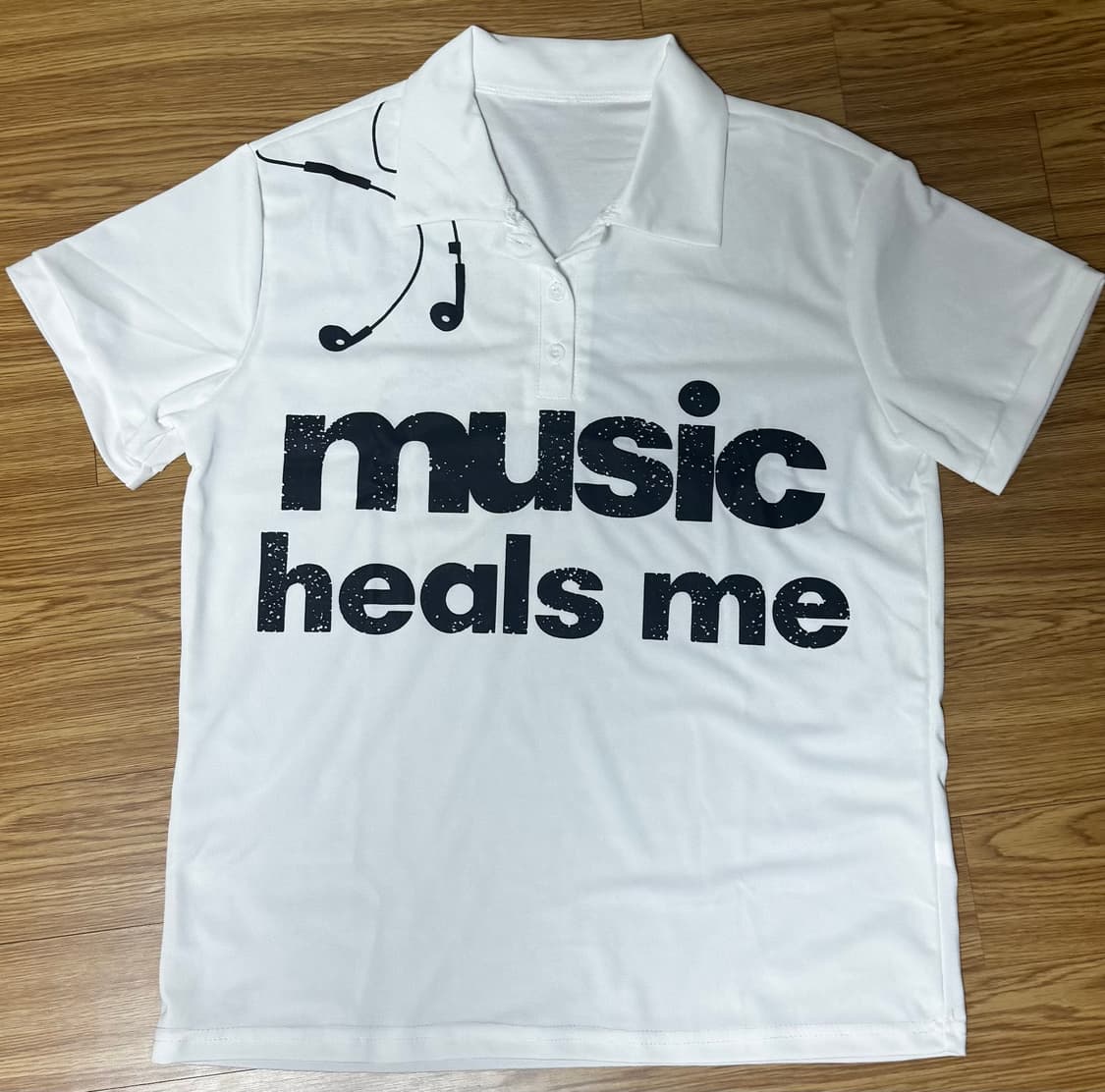 MUSIC HEALS ME 폴로셔츠 상품이미지2