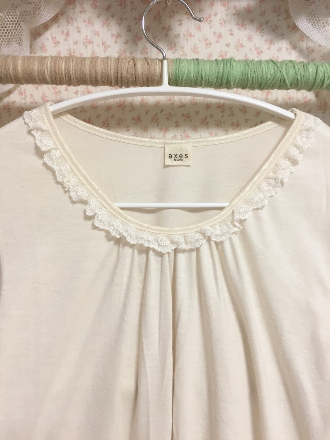 빈티지 엑시즈팜 레이스 슬리브 상품이미지2