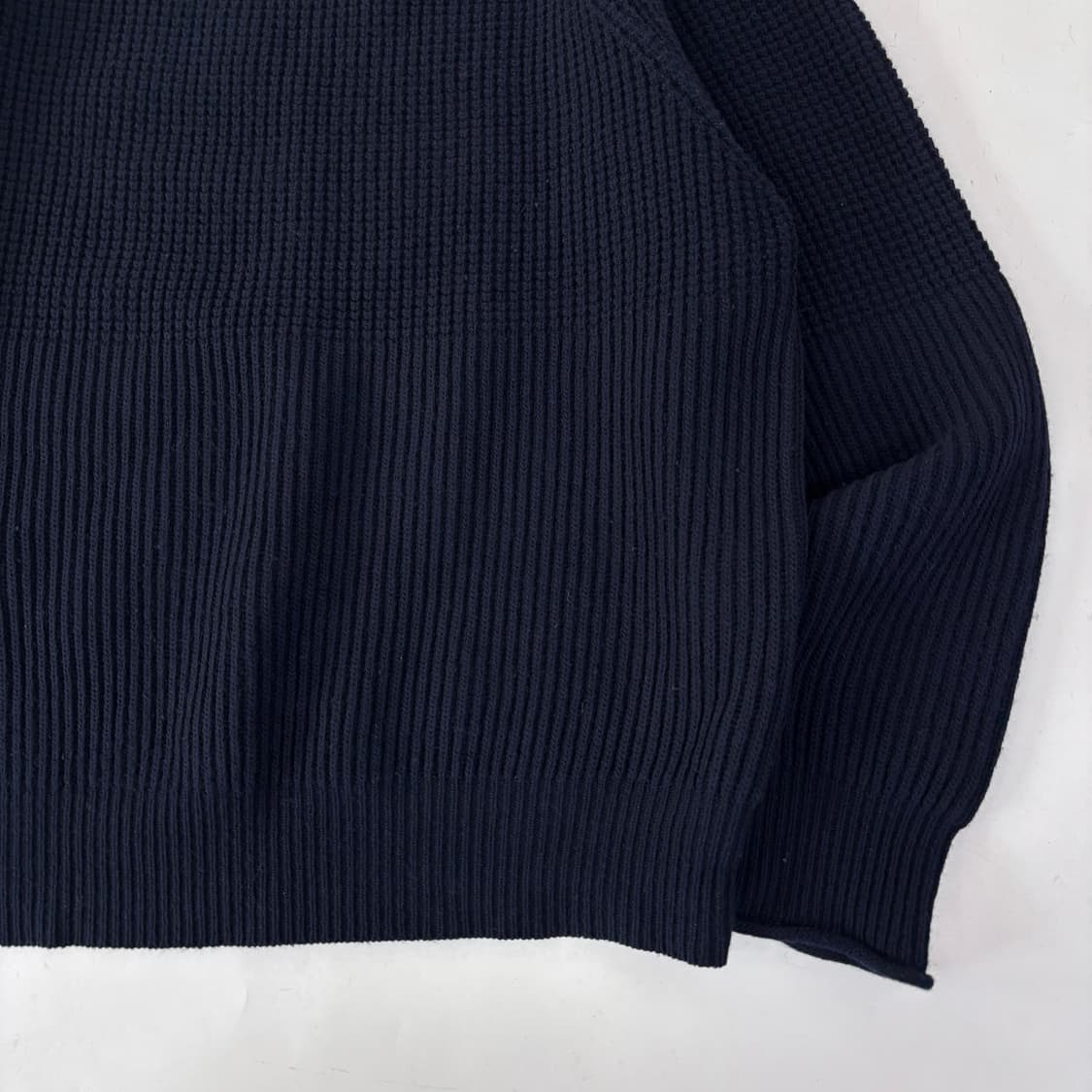 러프사이드 네이비 피셔맨 니트 상품이미지3