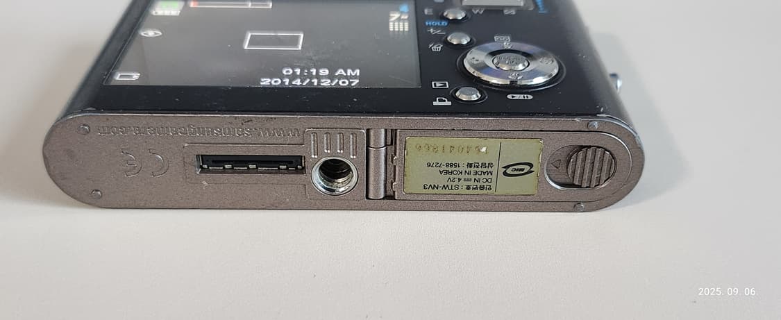 SAMSUNG VLUU NV3 빈티지 레트로 디지털카메라 상품이미지5
