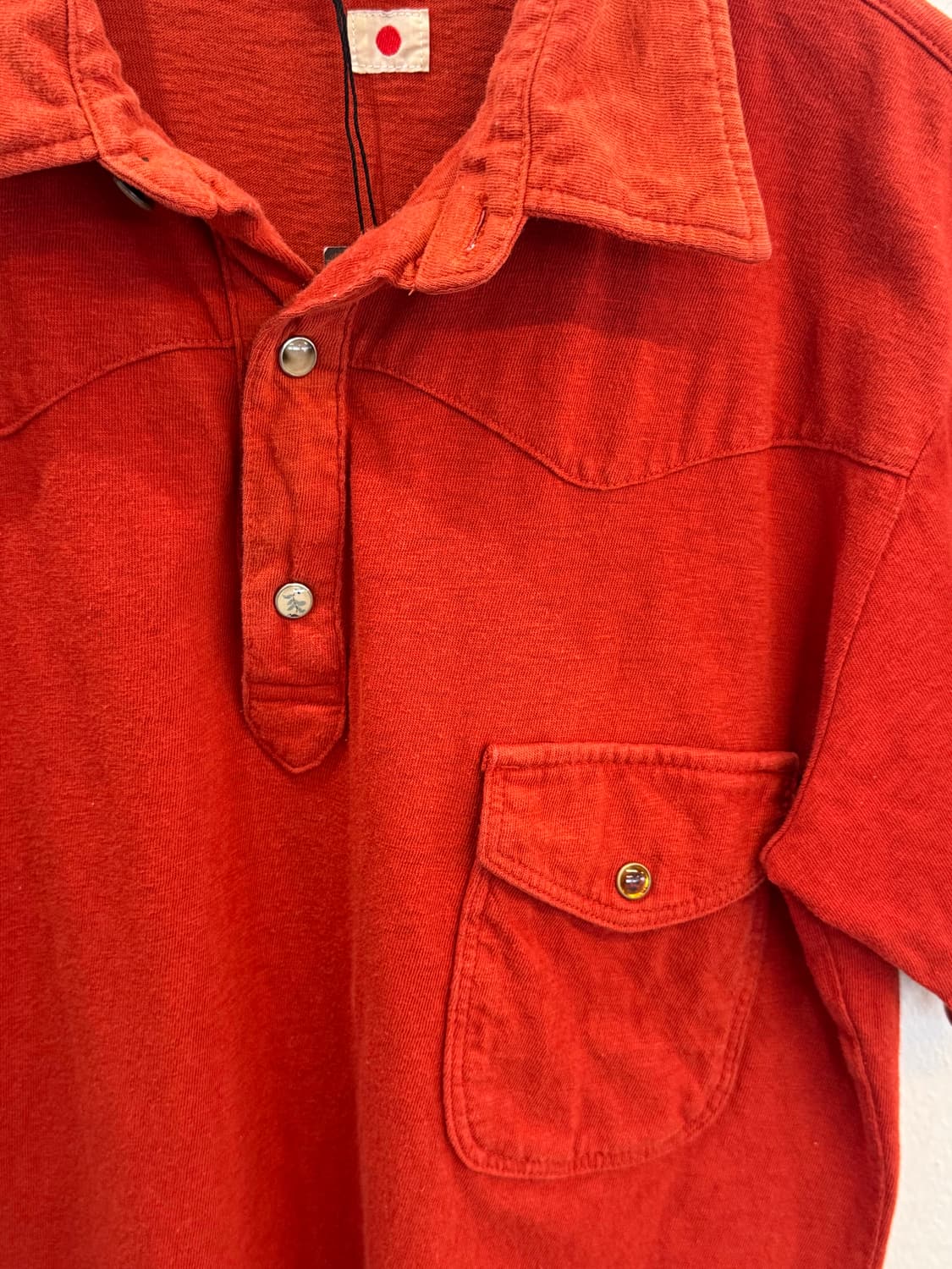 Kapital red short-sleeved shirt 상품이미지4