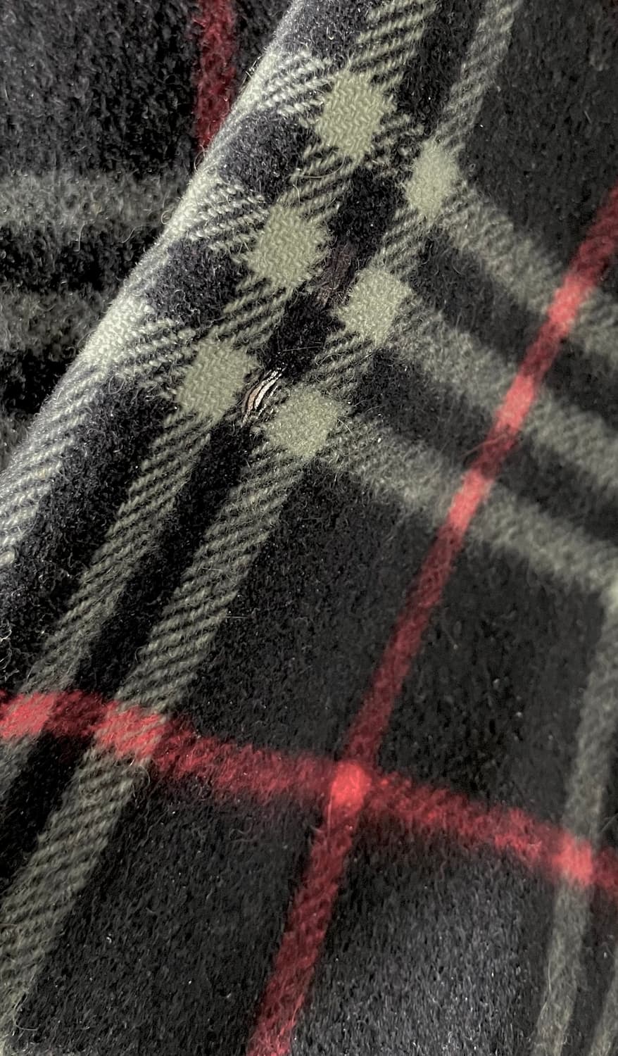 정품 버버리 머플러 램스울 체크 / 버버리 목도리 상품이미지4