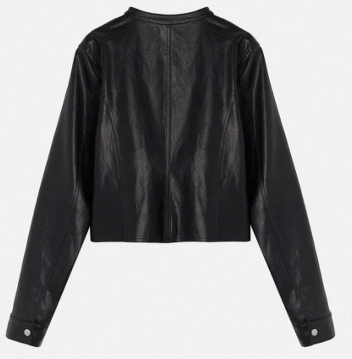 Le 르 / 페이크레더 바이크자켓 상품이미지4