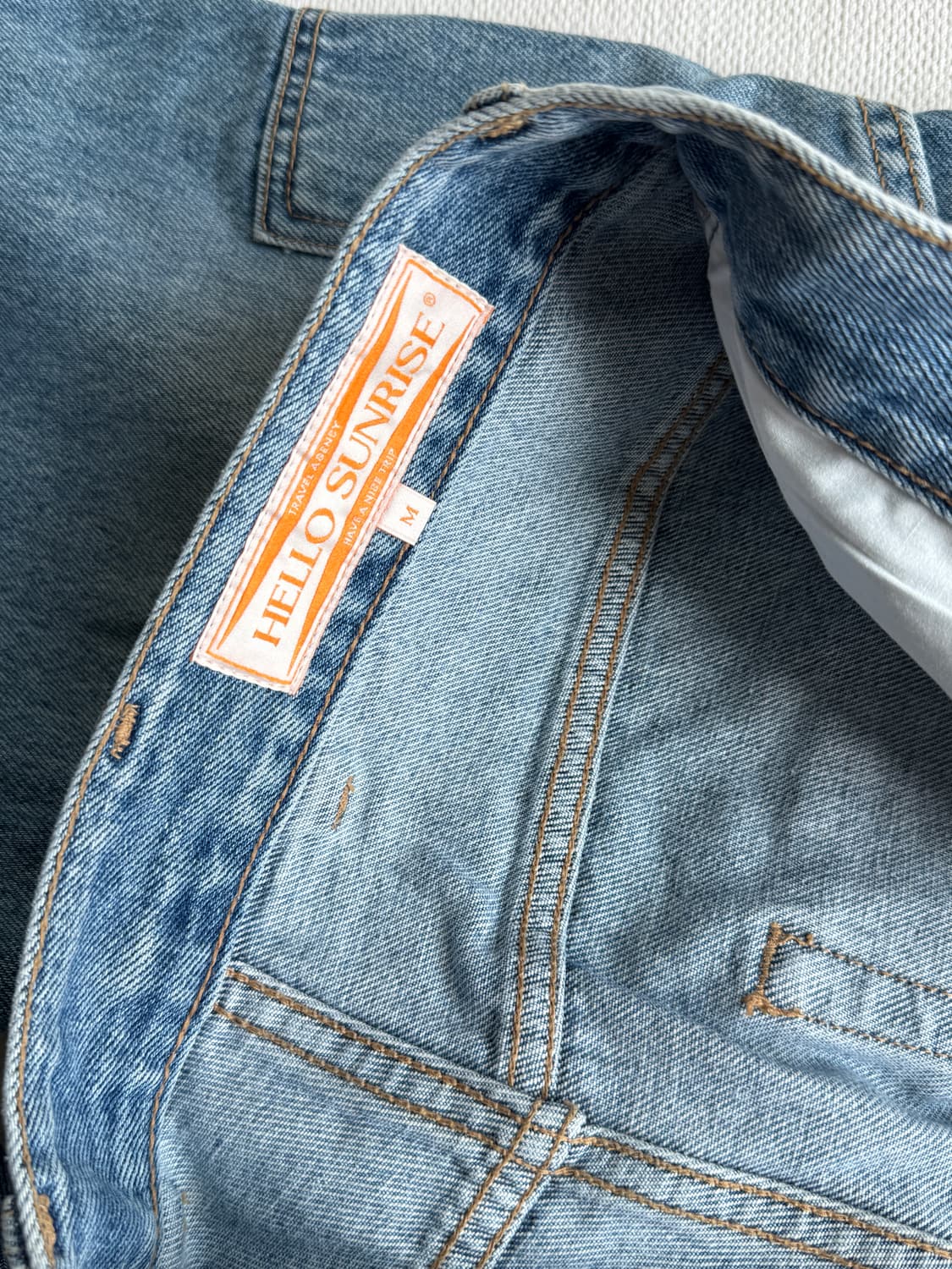 헬로선라이즈 데님 M 사이즈 상품이미지4