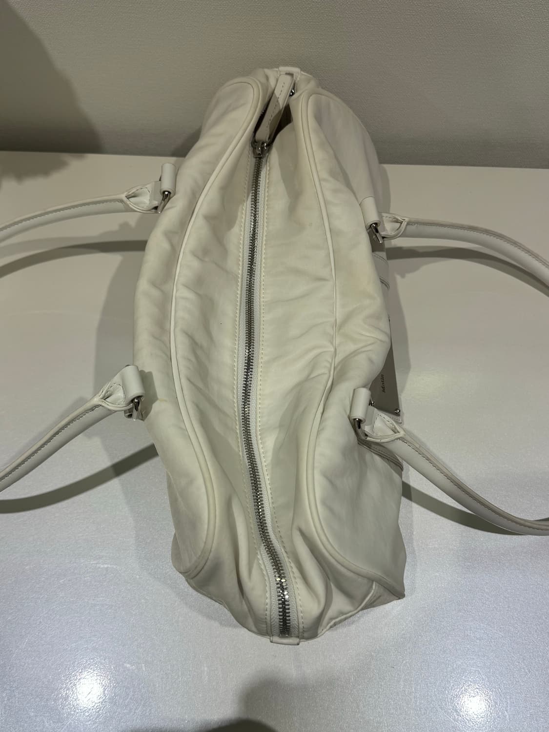 마뗑킴 나일론 보스턴 백 아이보리 Matin Kim Nylon Bosto 상품이미지7