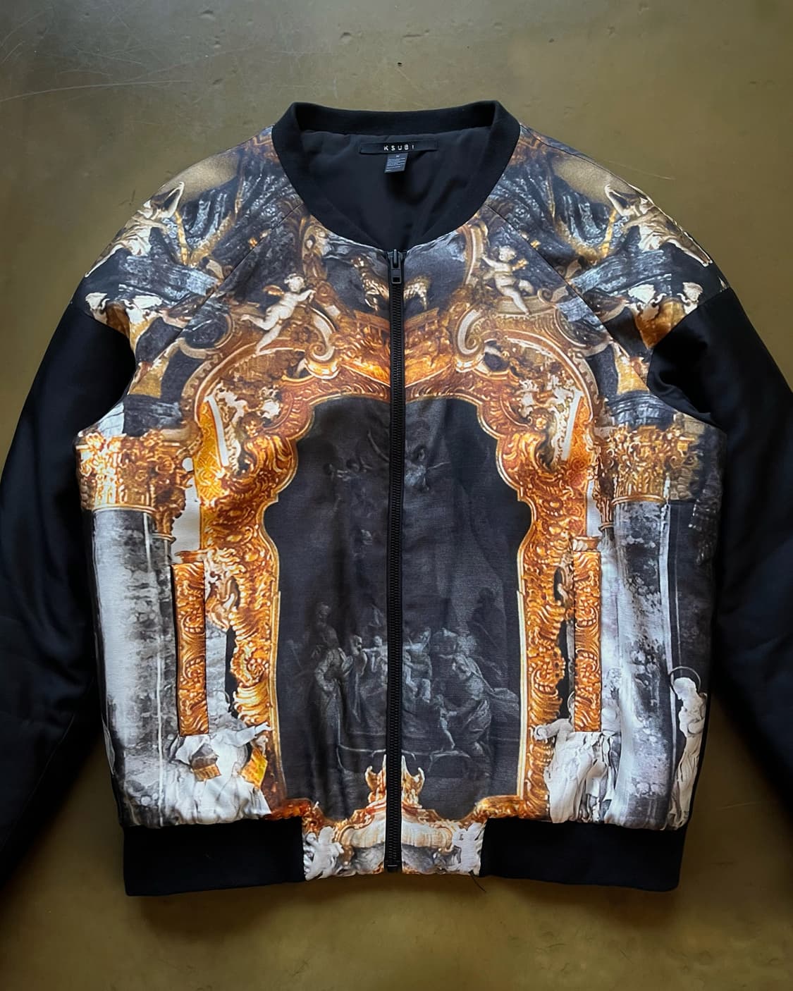 KSUBI Archive Baroque Graphic Bomber JK 상품이미지4