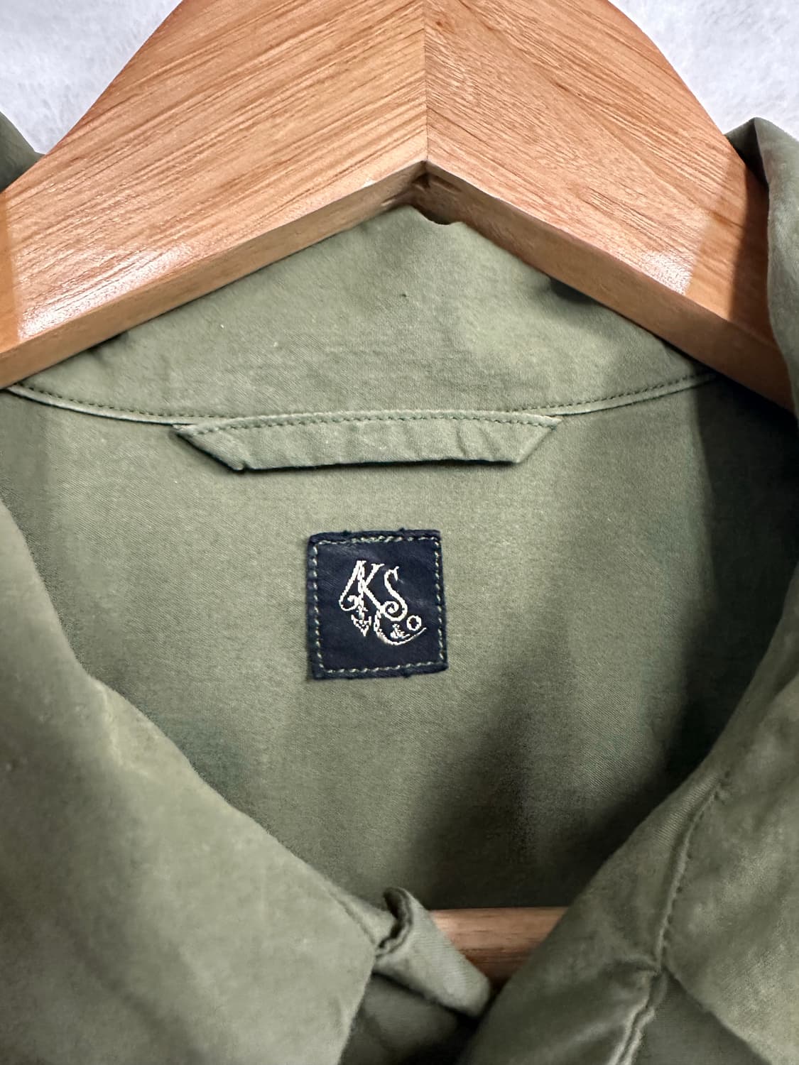 (40)캡틴선샤인 17AW 유틸리티 오픈카라 셔츠 상품이미지4