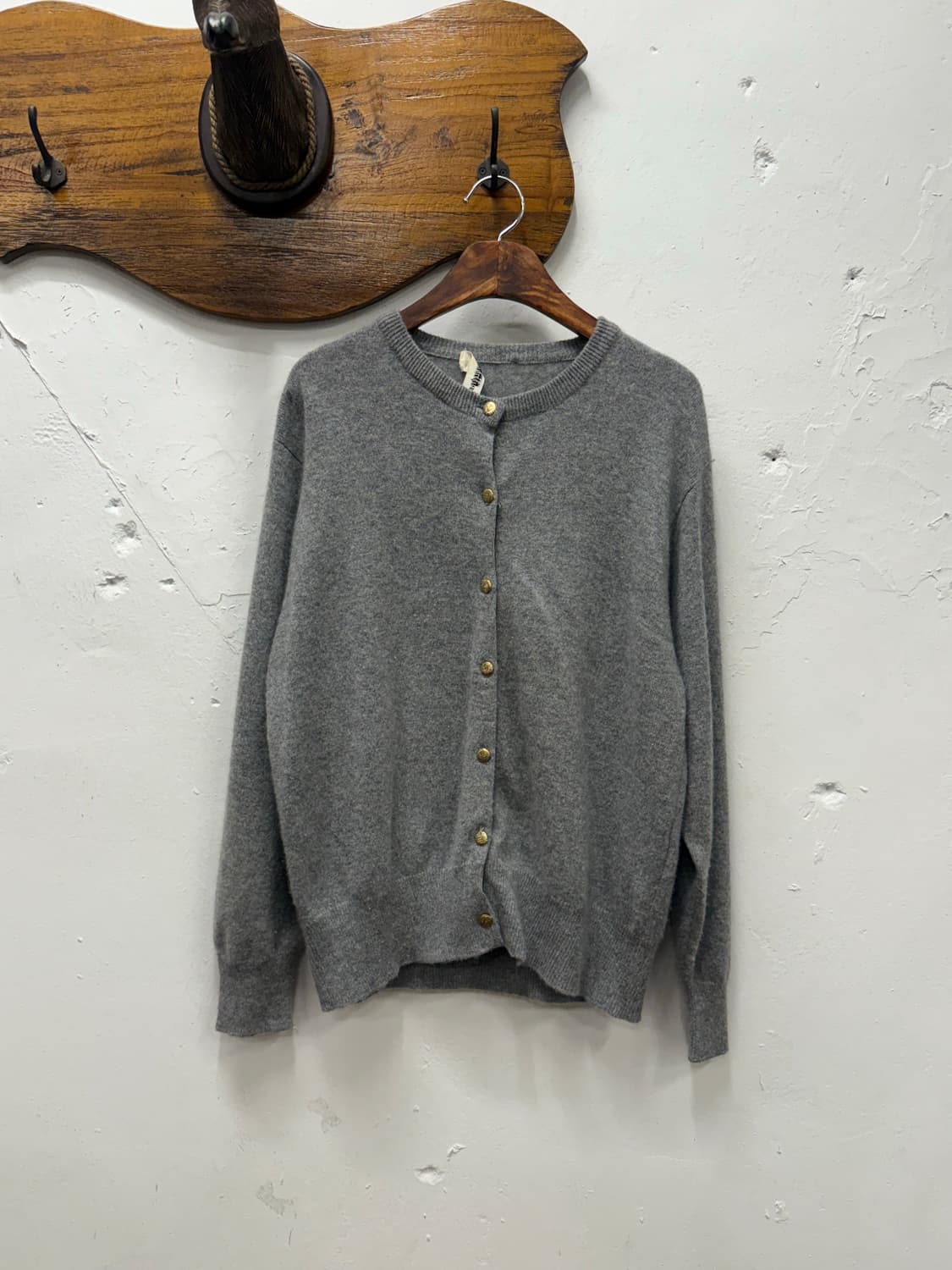 55) Cashmere 100% Wool Cardigan 상품이미지2
