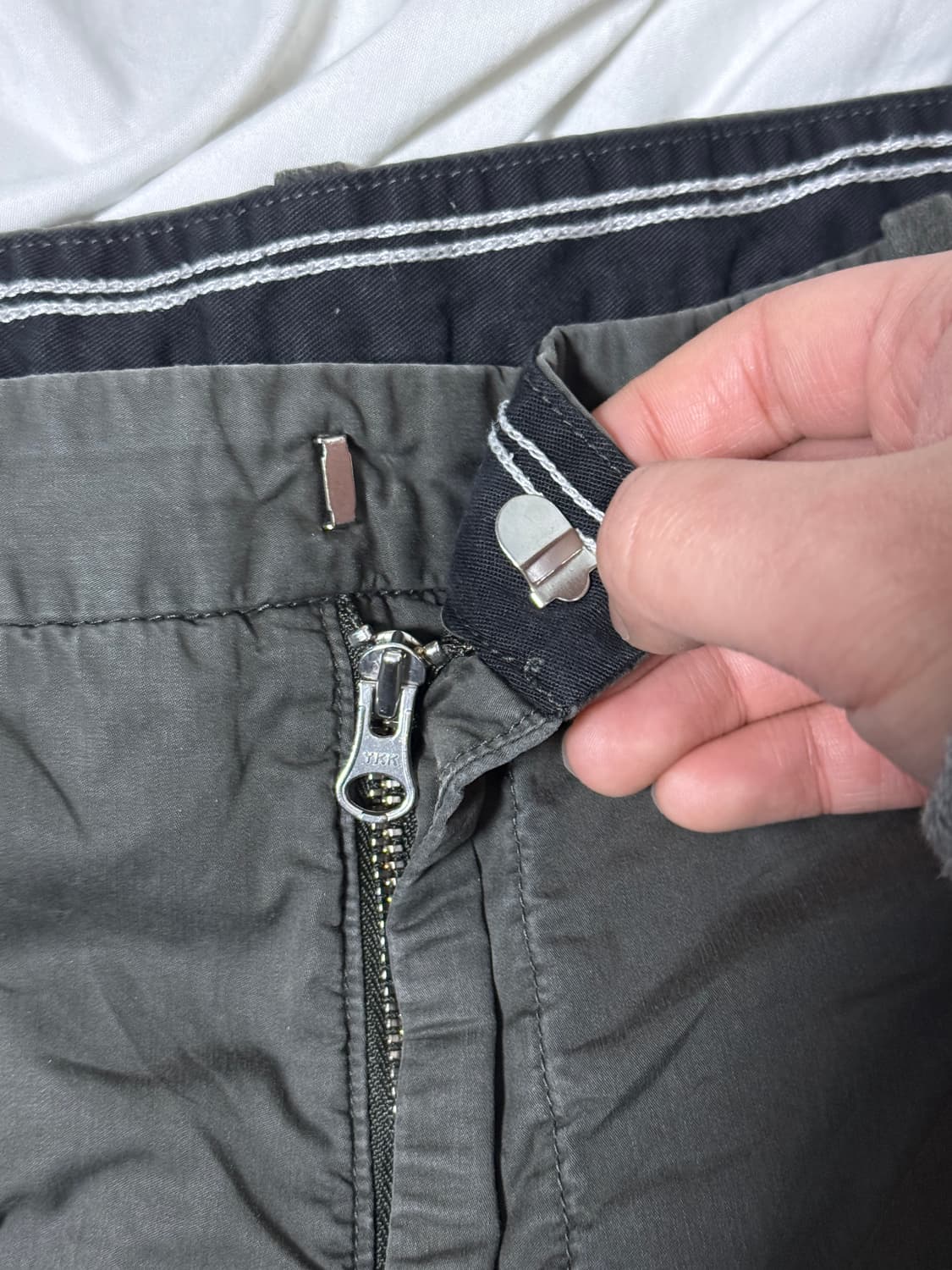 00s 스톤아일랜드 코튼 팬츠 상품이미지6