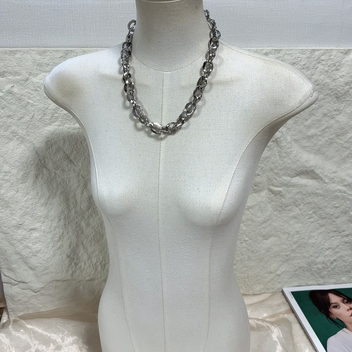 빈티지 체인 목걸이 상품이미지1