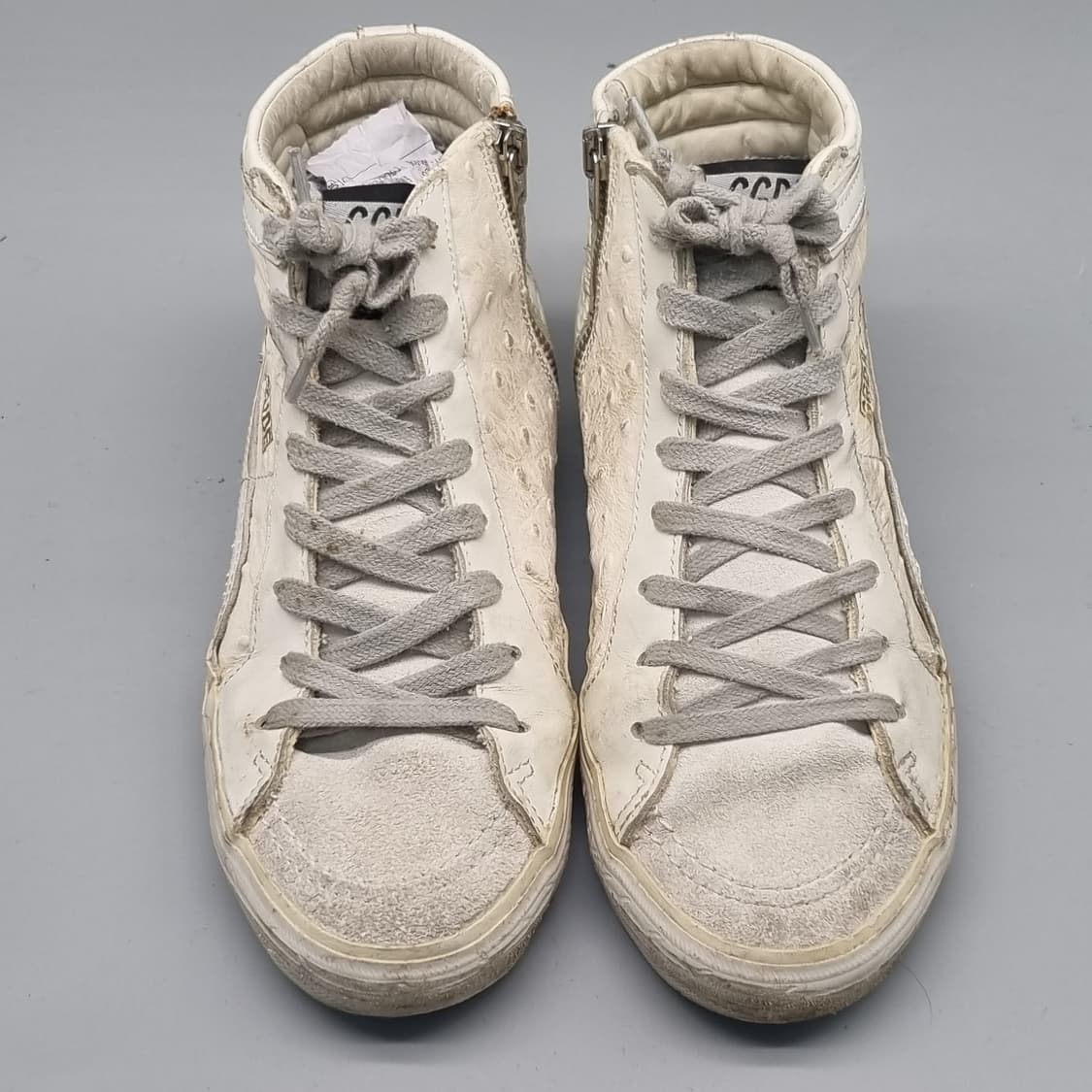 골든구스 슬라이드 하이탑37 스니커즈240 상품이미지2