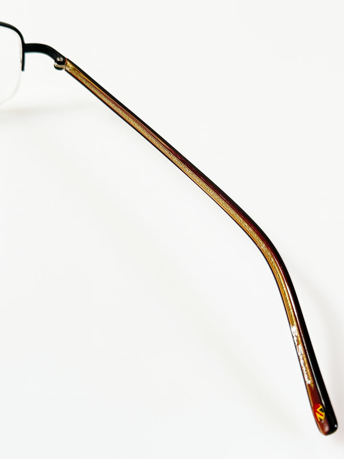 BEN SHERMAN 반무테 스퀘어 메탈 빈티지 안경 상품이미지6