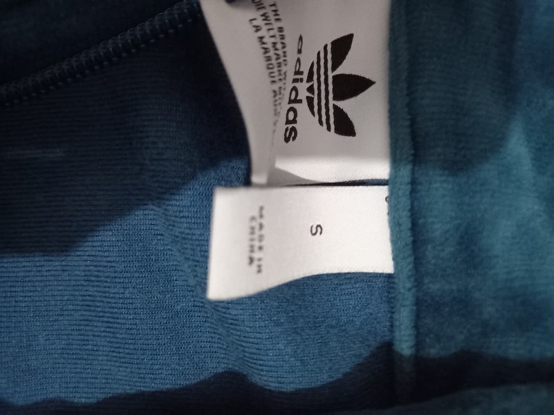 아디다스 희귀 대장급 벨벳 청록 트랙탑 저지 져지집업 90/S 상품이미지4