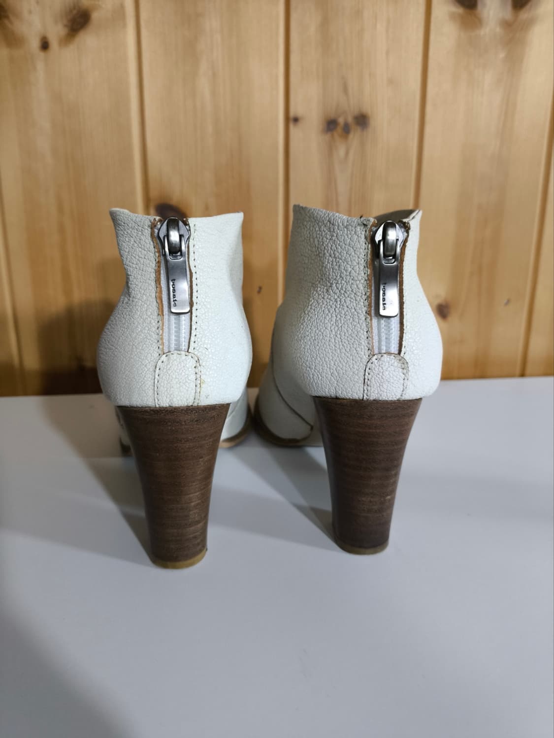 38 240mm 슈콤마보니 소가죽 부츠  상품이미지8